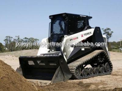 China Terex ASV RC100 PT100 287B Loader rubber tracks, perfect in details 457*101.6*51 for sale