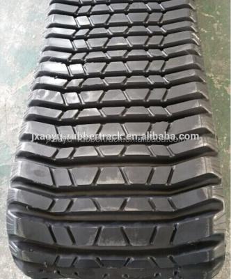 China Natural Rubber / Synthetic Rubber Rubber Terex Loader Track for sale