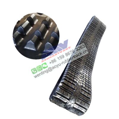 China CAT 277C, 277C2 Rubber Machinery Repair Shops Track 3 Rows (457*101.6*51, 3R) for sale