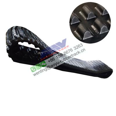 China CAT 267, 267B, 277, 277B machinery repair shops rubber track 18x4x56 (457*101.6*56) for sale