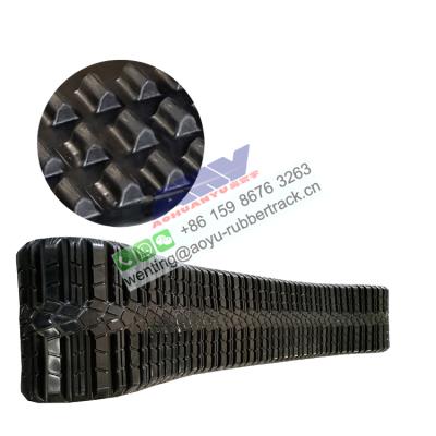 China Machinery Repair Shops Fits CAT CAT 277C/277D/287C/287D/297C/297D Rubber Skid Steer Track (457*101.6*51, 3R) for sale