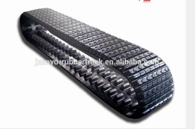 China Natural / Synthetic Rubber Rubber Rubber Tracks 457*101.6*56 for 267/277/277b, 18