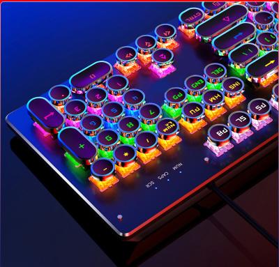 China High Quality Plug and Play RGB Gaming PC Wired Mechanical Keyboard for sale