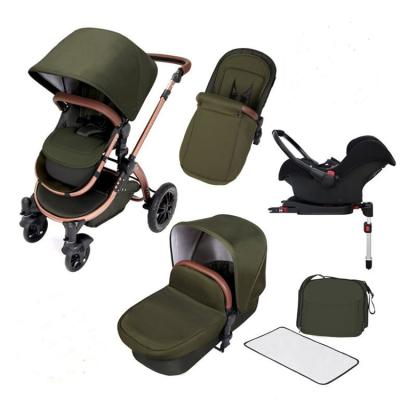 China Multifunctional Purpose Mom Reasonable Hot Baby Stroller 3 in 1 Newborn Pram Bassinet High Push for sale