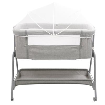 China Detachable Washable Universal Baby Hutch Mosquito Net 0-6 Month Baby Crib Bed Safe Wheels Hutches for sale