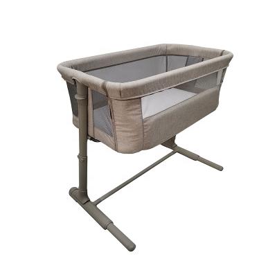 China Zhongshan Modern Multi Function Folding Portable Baby Hutch Baby Crib Infant Cradle for sale