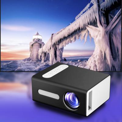 China New Optimized Light Path Pocketable Home Theater Portable Led Efficient Mini Pocket Projector T300 for sale