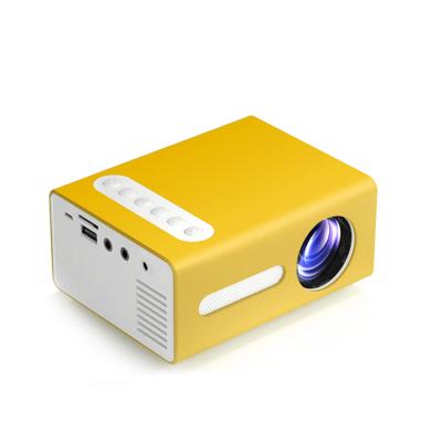 China T300 Focusingmanual Small Mini Operation Home Theater Hd Color 16.7m 1080p 320*240p Pocketable 800 Lumens Led Projector for sale