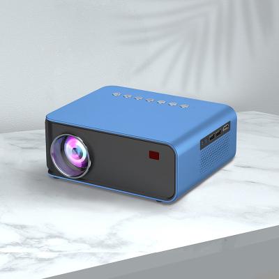 China Built-in Wireless Speakers T4 Wifi 3000 Lumens 130 ANSI Same Screen Native Hd 600p Resolution Mobile Projectors for sale