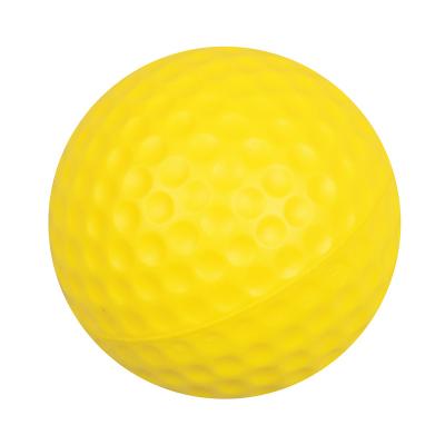 China Indoors Factory Price Golf Soft PU Sponge Ball Golf Practice Colorful Sponge Foam Ball Indoor Practice PU Foam Soft Bouncy Golf Ball for sale