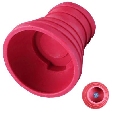 China High Quality Red Rubber Easy Golf Ball Gripper With Magnet Golf Ball Suction Cup Golf Ball Picker Pick Up Tool Mini Retriever for sale