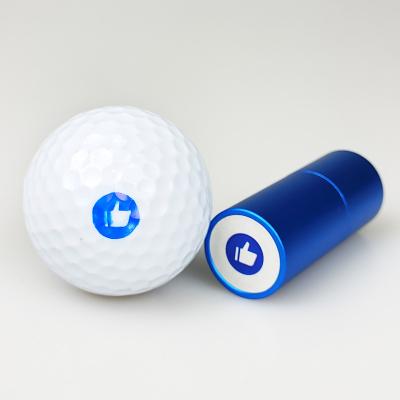 China New Arrival Custom Logo Golf Metal Stamp Aluminum Golf Ball Stamp Durable And Waterproof With Quick-drying Ink Waterproof And Long-lasting Golf Ball Stamper for sale