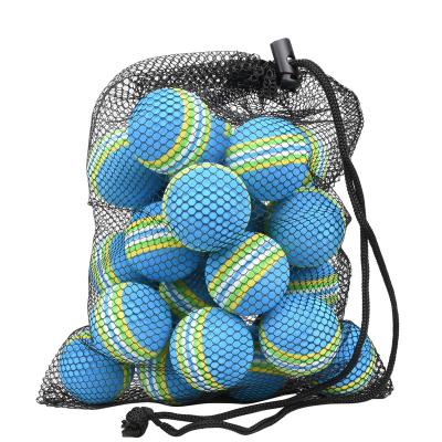 China Portable High Quality Nylon Mesh Sport Bag For Golf Mesh Net Bag Drawstring Bag Large Capacity Large Nylon Balls Golf Accessory for sale