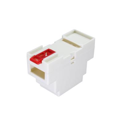 China Custom Electrical Parts Electrical Cabinet Din Rail Boxing Conjunction Box ABS Plastic Injection Molds Housing for sale