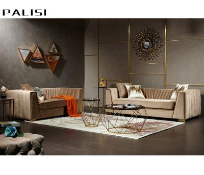 China Modern Luxury Sofa Loveseat Sofa European Sofa Simple Style Home Furniture Set 1+2+3 Modern Luxury Hotel Sofa Set Design for sale