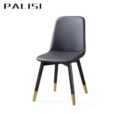 China Hot Selling Durable And Solid Dining Table Chair Set Factory Wholesale Furniture Leather PU Dining Chair Table Wood Set for sale