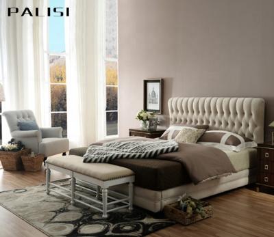 China Modern Bedroom Single Bed Tufted Soft/Double Furniture For Sale Country Design Cushion Headboard Bed for sale