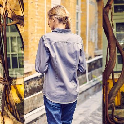 China Button Down FR Shirt Wholesale Long Sleeve Work Flame Retardant ARC Fire Resistant Shirts for sale