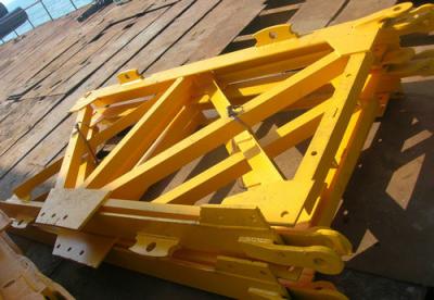 China Q345B Steel tower Crane Spare Parts Mast Section For conehead tower crane for sale