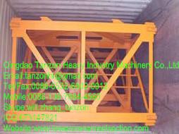 China Tower Crane Components L68B2 Q345B Steel Tower Crane Standard Section for sale