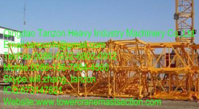 China Safe Hoisting Tower Crane Standard Section With structural steel for sale