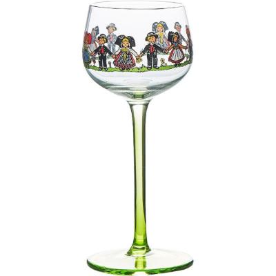 China 150ml Alsace Wine Personality Alsace Thug Tumbler Nordic Creative Glass Cups Large Capacity for sale