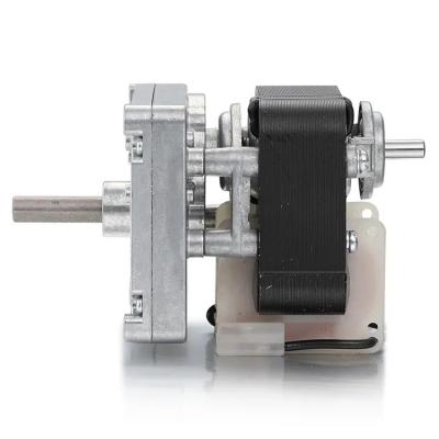 China 50Hz/60Hz 61mm 110v 100w Totally Enclosed AC Motor Machine Eccentric Shaft Gear AC Electric Motor for sale