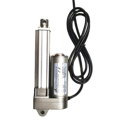 中国 恒久磁気線形アクチュエータ 12V DCモーター 2000N 100mmストローク 販売のため