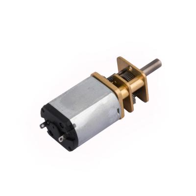 China SMART HOME Small Reduction Gearbox Low Speed 12V DC Gear Motor with Brush Commutation for sale