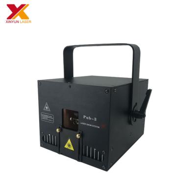 China Line.beam.text.logo etc XY Laser Light Show System Rgb Laser Projectors 3 Watt for sale