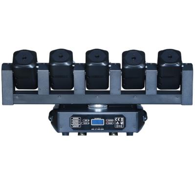 China DJ 500mw*5pcs RGB Full Color Moving Head Bar Laser Beam Light With Led for sale