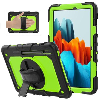 China Anti-drop 360 Degree Rotating Full Body PC Shockproof Silicone 2 in 1 Tablet Case for Samsung Tab S7 S6 A7 Tab A 10.1 10.4 10.5 8.4 for sale