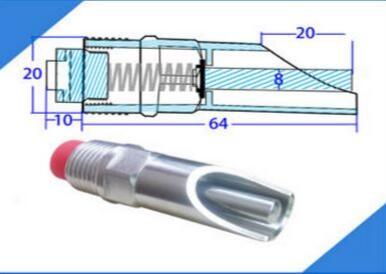 China Pig farm equipment G1/2'' thead nipple Automatic pig drinking system pig nipple drinker QL196 for sale