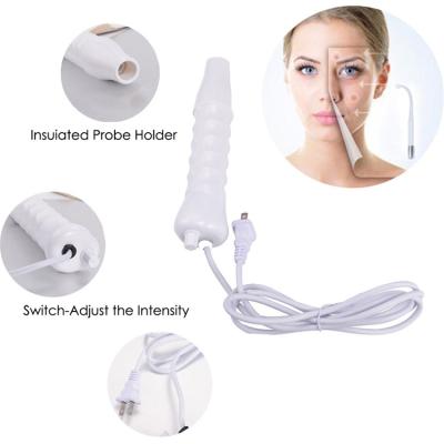 China For Home Use Portable High Frequency Multifunctional Magic Wand Therapy Facial Skin Tightening Acne Spot Scar Removal Electrotherapy Device for sale