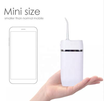 China USB Rechargeable Mini Oral Irrigator Dental Cordless Nozzle 360 ​​Rated Personal Care USB Oral Irrigator Water Flosser for sale