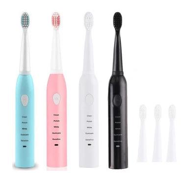 China USB Rechargeable Adult Toothbrush Automatic Sonic Care Electric Toothbrush With 4 Heads Multi Function for sale