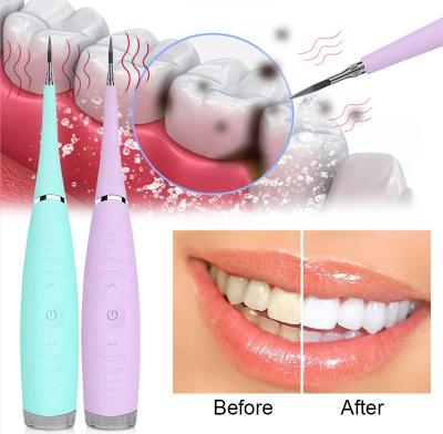 China Outdoor Portable High Frequency Waterproof Electric Dental Calculus Remover Oral Tooth Cleaner for sale