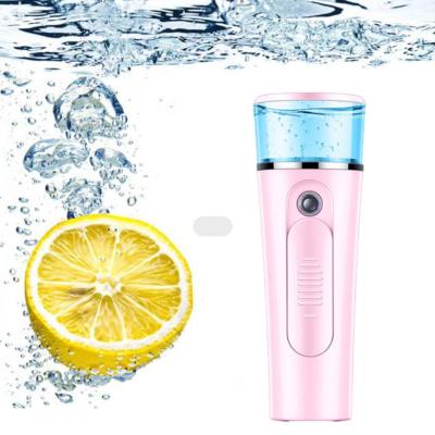 China Portable Nano Moisturizer Facial Moisture Mist Sprayer with Electric Power Bank Face Steamer for sale