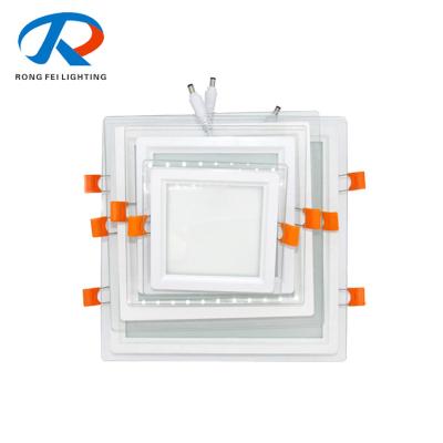 중국 High Brightness LED Ceiling Panel Light Square Glass Ceiling Mounted 판매용