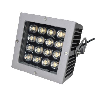 中国 Outdoor Square Frame Adjustable LED Spot Light 16w 45 Degree Beam Angle For Tree 販売のため