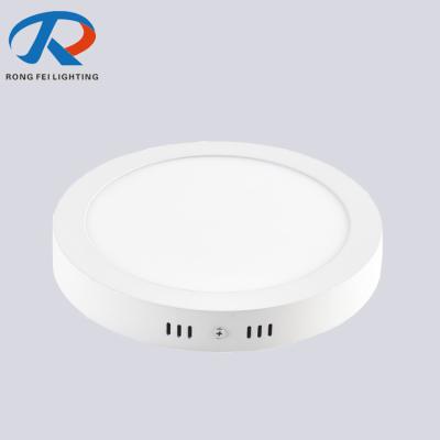 China 3000k-6500k Round Led Surface Panel Light 18W with CE RoHS Certification à venda