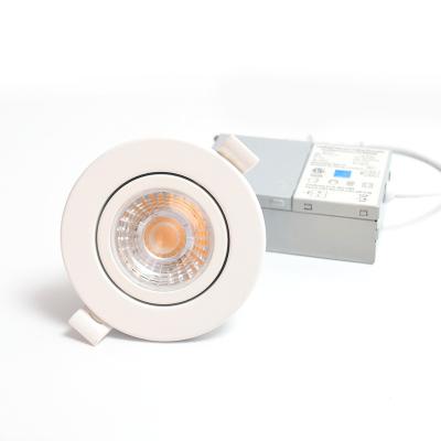 China Modern LED Ceiling Panel Light ETL Energy Star Certified 12W Dimmable Recessed Slim LED Panel Light zu verkaufen