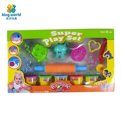 China Color Dough With Animal Mold Clever Child Toys Color Toys Set Animal Mold DIY Clay Tools For Kids Play Dough for sale