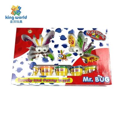 China Dough Clay Set Certificate Wholesale Color Kids MSDS Play Clay Set Fun Mold Toys Animals Animals Dough Tools DIY Dough Tools for sale