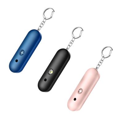 China Hot Sale Older Personal Protective Alarm Women Kids Personal Security Alarm With Self Defense Key Chain Alarm for sale