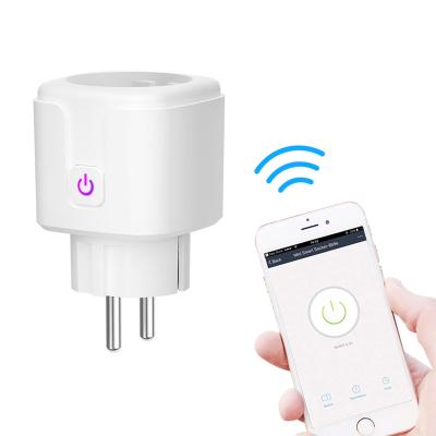 China EU Power Home Mini Smart Socket Amazon 16A Zigbee Smart Socket Residential/Multi-Purpose Smart Plug Socket for sale