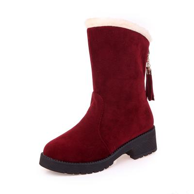 China CUSHIONING winter home plus velvet their non-slip fashion warm boots for sale