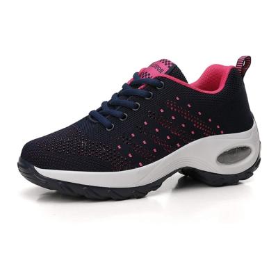 China Women Antiskid Running Cheap Breathable Sports Shoes New Design Sports Sneakers Walking Style Shoes for sale