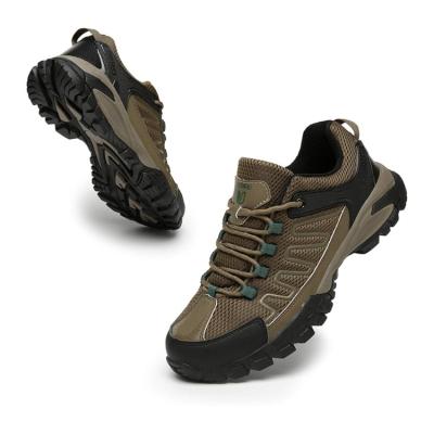 China Newest Factory Price Hiking And Trekking Fashion Army Anti-Skid Boots Climbing Shoes for sale