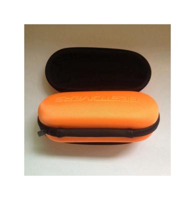 China Wholesale Custom Luxury Hard Sun Eva Material Orange Color Glasses Multi Function Box for sale